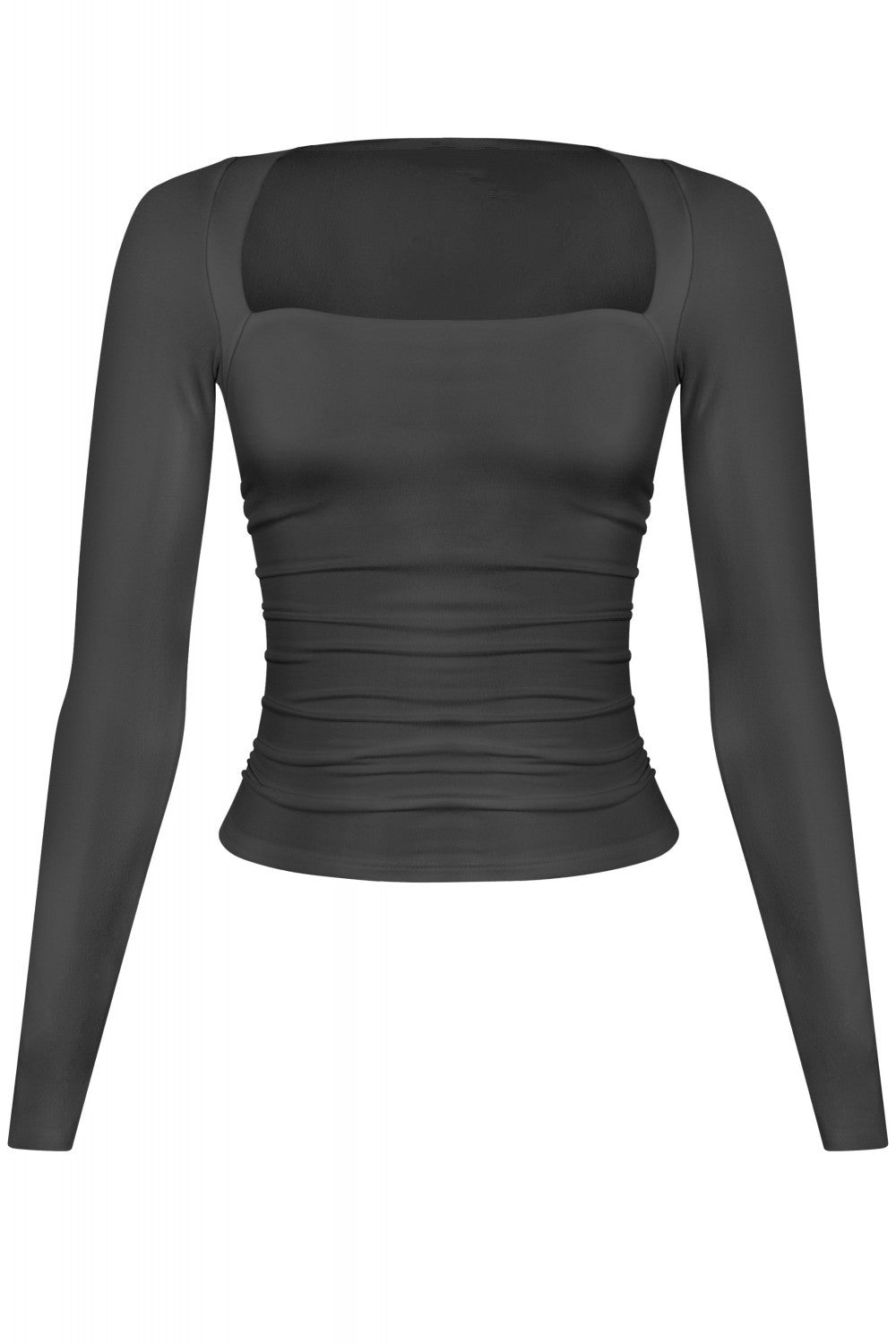 "So Far So Good" Long Sleeve Deep Scoop Casual Top.
