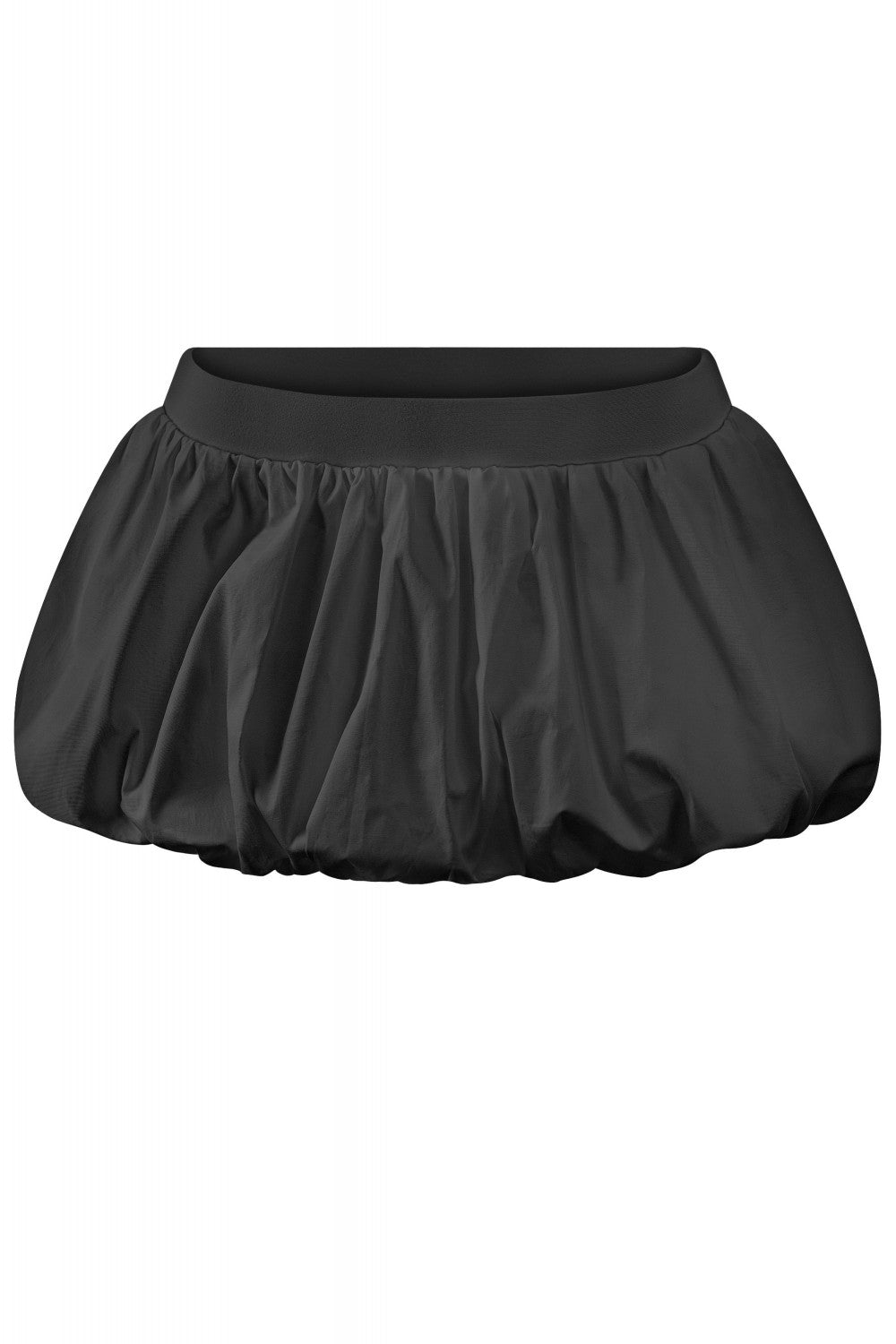"Powered By Ambition" Puffer Bubble Mini Skirt.