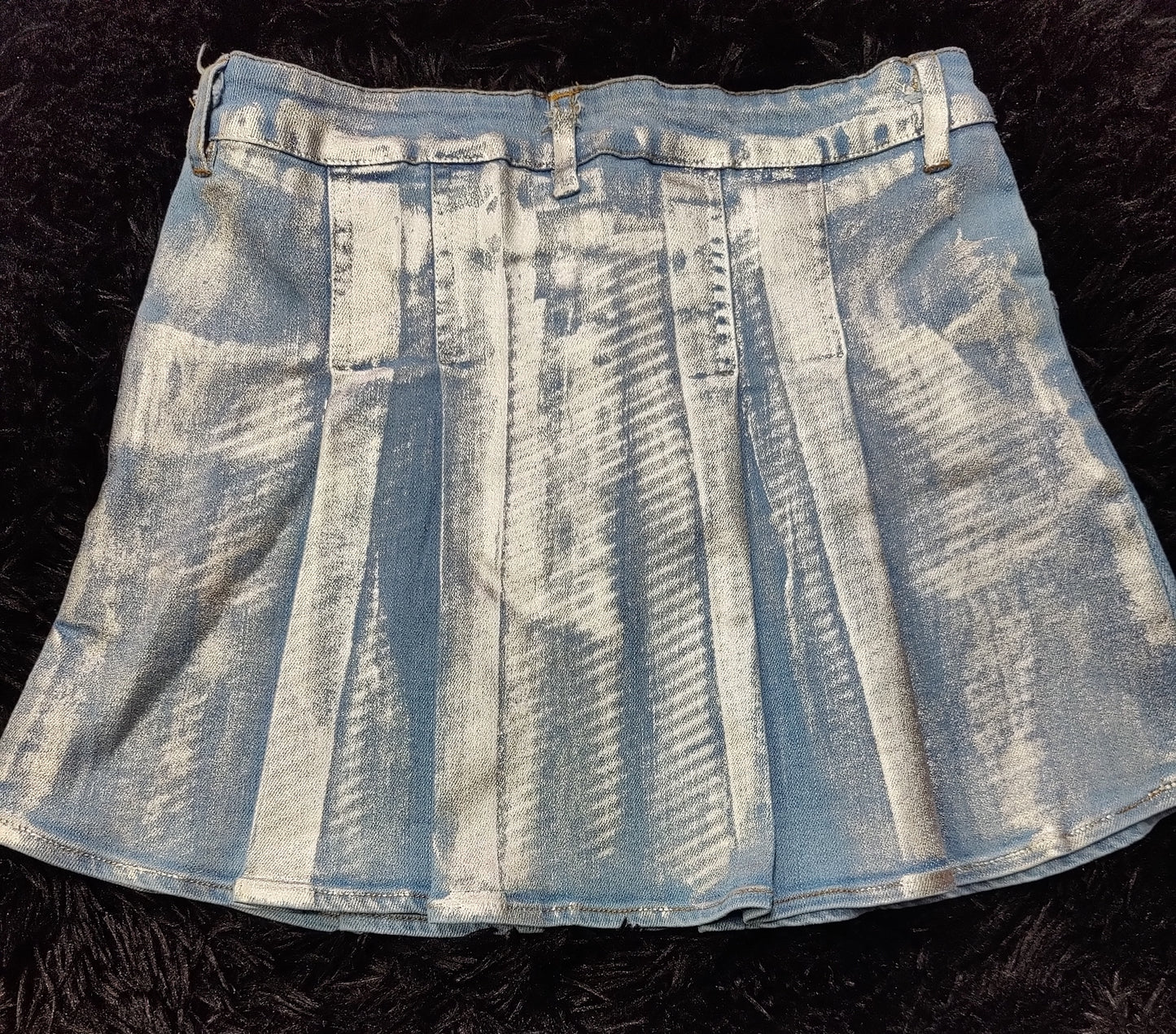 "Class Is In Session" Pleated Mini Skirt.