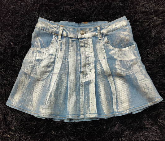 "Class Is In Session" Pleated Mini Skirt.