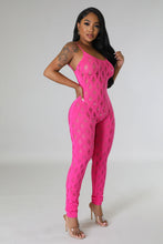 Load image into Gallery viewer, &quot;Worth The Hype&quot; Stretch Knit Jumpsuit.
