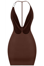 Load image into Gallery viewer, &quot;The Sweetest&quot; Sleeveless Halter Open Back Mini Dress.
