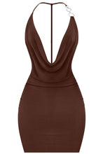 Load image into Gallery viewer, &quot;The Sweetest&quot; Sleeveless Halter Open Back Mini Dress.
