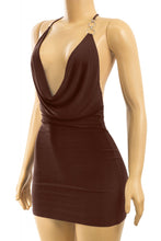 Load image into Gallery viewer, &quot;The Sweetest&quot; Sleeveless Halter Open Back Mini Dress.
