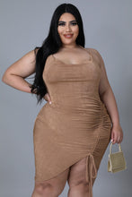 Load image into Gallery viewer, &quot;Date Night&quot; Plus Size Halter Mini Dress. 
