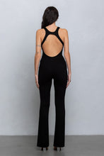 Load image into Gallery viewer, &quot;Effortless&quot; Soft Jersey Open Back Sleeveless Jumpsuit.
