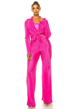 Load image into Gallery viewer, &quot;Something About Her&quot; Plus Size 3 Piece Pleated Pants Pants Set.
