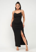 Load image into Gallery viewer, “Nights Like This”Spaghetti Strap Bodycon Maxi Dress.
