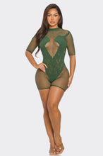 Load image into Gallery viewer, &quot;Money Showers&quot; Seamless Short Sleeve Romper.
