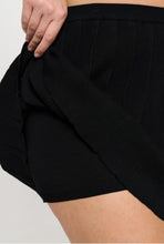 Load image into Gallery viewer, &quot;Good &amp; Plenty&quot; Plus Size Pleated Mini Skort &amp; Long Sleeve Top Set. 
