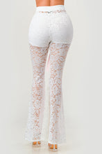 Load image into Gallery viewer, &quot;The Trendsetter&quot; Plus Size High Waisted Bow Detail Lace Pants.
