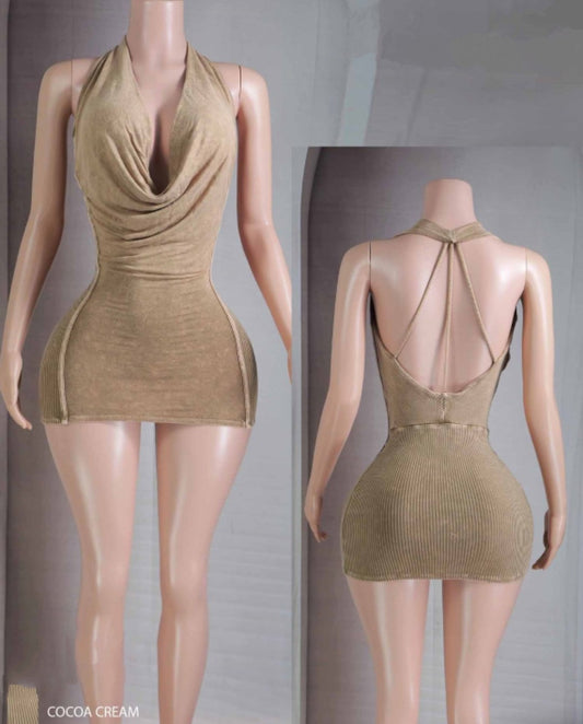 "Playtimes Over" Mineral Wash Mini Dress.