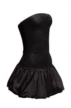 Load image into Gallery viewer, &quot;Always Looking Fine&quot; Plus Size Bubble Hem Lace Tube Top Dress.
