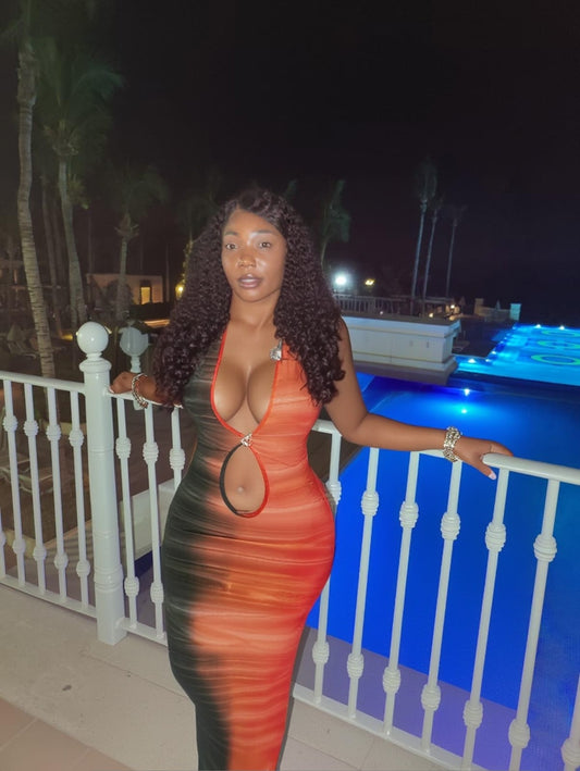 "Island Sunsets" Maxi Dress.