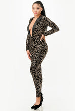 Load image into Gallery viewer, &quot;Here To Have Fun&quot; Glittered Blazer Jumpsuit.
