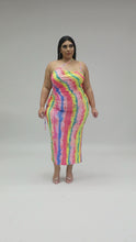Load and play video in Gallery viewer, &quot;Banking On Me&quot; Plus Size Side Cutout Midi Dress.
