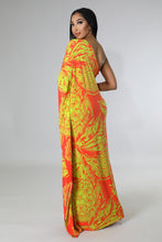 Load image into Gallery viewer, &quot;Happy Soul&quot; One Shoulder Long Dress.
