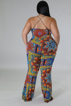 Load image into Gallery viewer, &quot;Basilica&quot; Plus Size Flare Bottom Jumpsuit.
