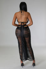 Load image into Gallery viewer, &quot;My Turn&quot; Crochet Triangle Top &amp; High Waisted Two Piece Skirt Set.
