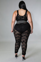 Load image into Gallery viewer, &quot;Kinda Bad, Kinda Boujee&quot; Plus Size Sleeveless Crop Tol &amp; Pants Set. 
